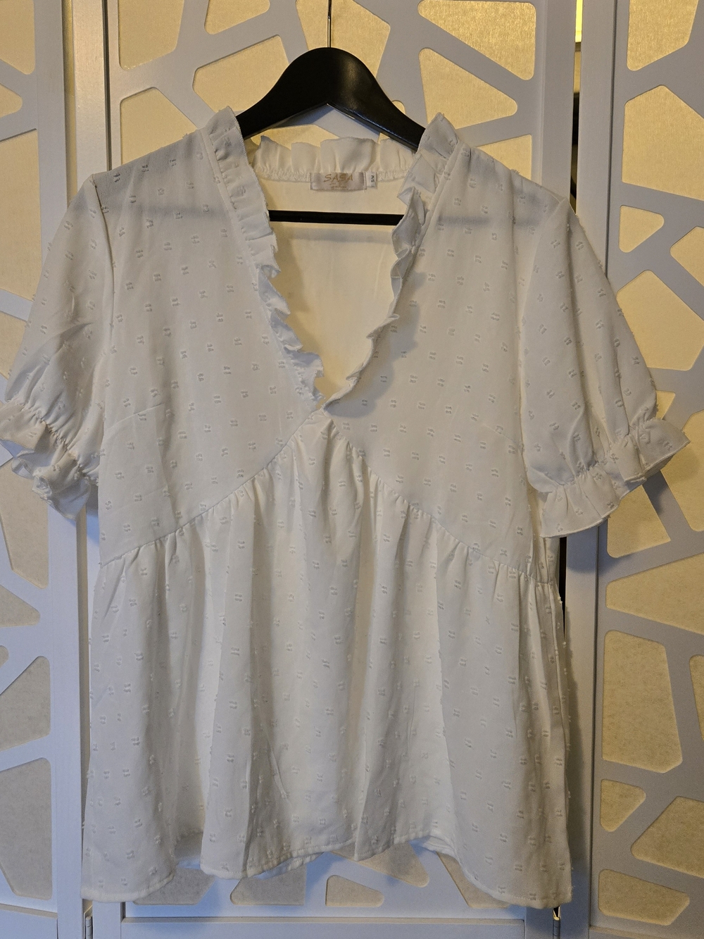 SASA | Ruffle Neck Blouse